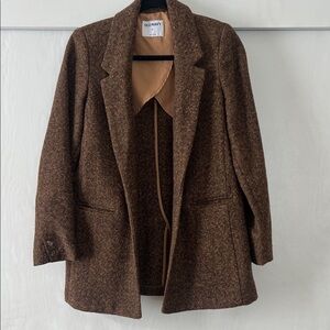 Old Navy Women's Textured Brown Blazer